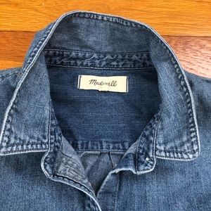 Madewell Boyfriend Cut Denim Shirt